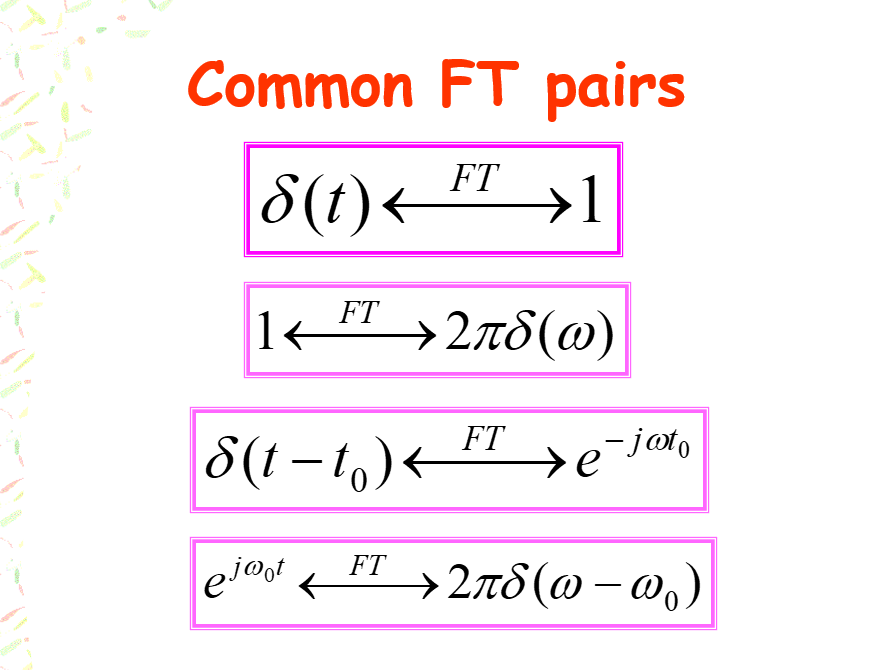 连续时间傅里叶变换
